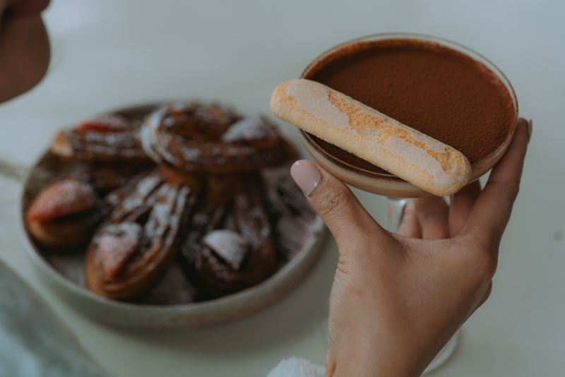 Via 313 coffee and dessert Instagram post